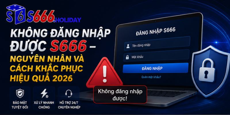 không đăng nhập được s666